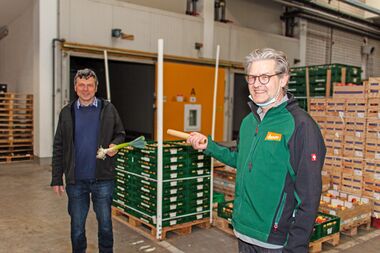 Rainer Ganther an Remo Hesselbarth
